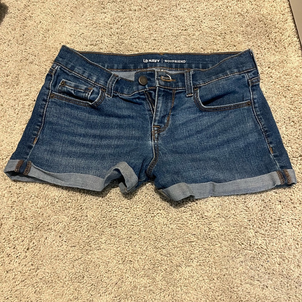 Old Navy Boyfriend Jean Shorts size 2